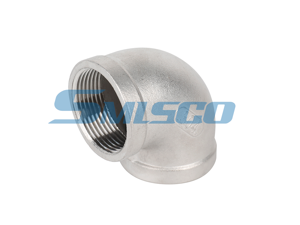 304 316 Stainless Steel Elbow Casting Fitting for Fluid Control Systems