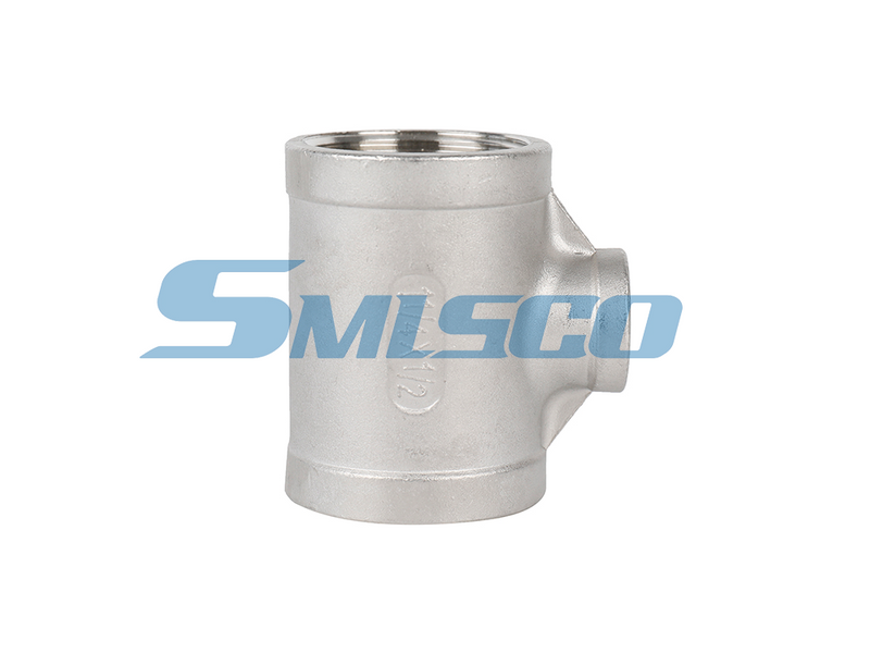 ASTM CF8M 316 Stainless Steel Tee BSP DN100 150LB Industrial Water In Stock