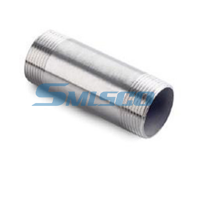 304 316 NPT Stainless Steel Nipple Fitting for Water Use Manufacturer