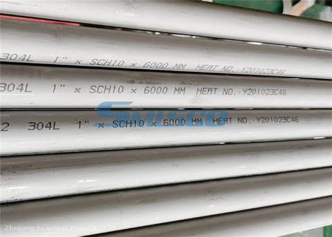 Seamless TP304L Stainless Steel Pipe for Railing