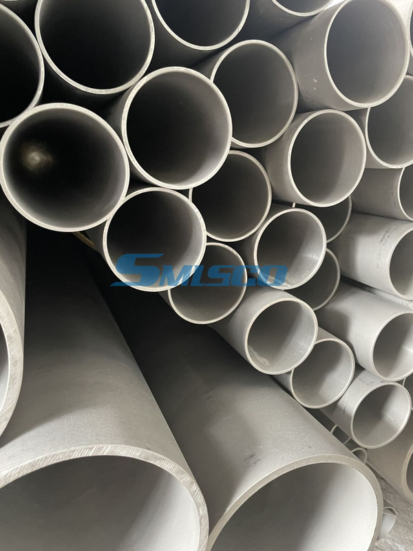 10BWG DN200 Stainless Steel Seamless Pipe With Cold Rolled / Pickling Surface