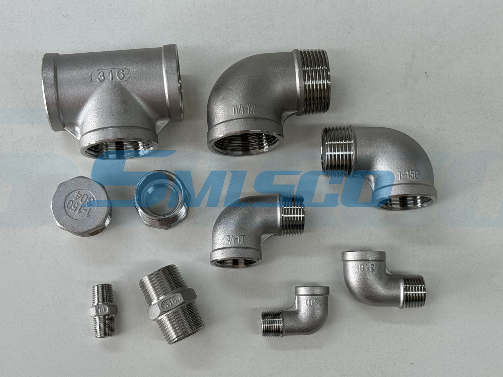 Stainless Steel BSP Bushing Casting Fitting 150LB Manufacturer for Pipeline Systems